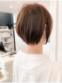 福山 人気 丸みショートヘア/ショートボブ/ベリーショートcaary