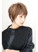 【CINQ】小顔効果ナチュラルショートへア