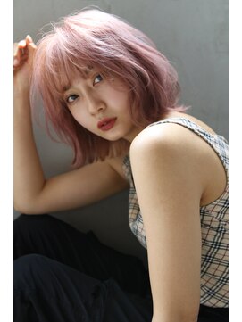 ブラン 広島八丁堀(Blanc) 【Blanc/広島】ラベンダーピンク/くすみピンク/ボブayk