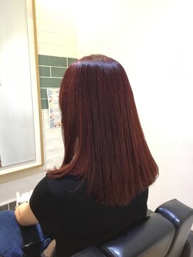 アースエレガンス 田町店(EARTH Elegance) Ｗカラーでダークチェリーに◎