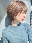 王道丸みショートヘア
