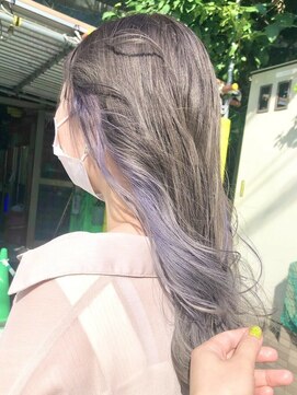 ワンズクロエ 原宿店(ONE's Chloe) ハイトーンカラー/マロンベージュ/Aライン/かきあげ[原宿駅]