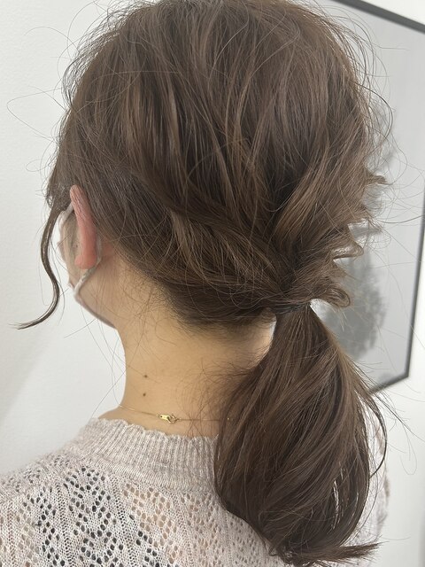 ボブヘアアレンジ