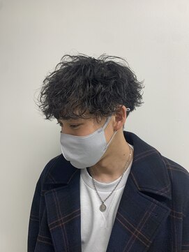 フォンド 津田沼(fond.) ニュアンス波巻きマッシュ