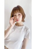 tuuli藤崎☆大人可愛いボブルフ×ショコラベージュ20代30代40代