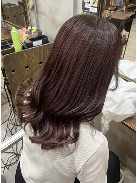 ブーミー(Bor mee) 【Bormee】低明度ブリーチでもできる！暗めピンク/嶋田萌乃