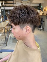 ノアフライ(NOAH FLY)&nbsp;ツイストスパイラルパーマ波巻きスパイラルパーマツーブロック