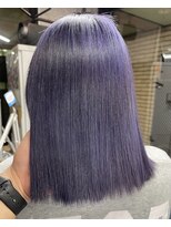 ラフ(LAFF)&nbsp;【個性派ディープパープル】ブリーチ必須