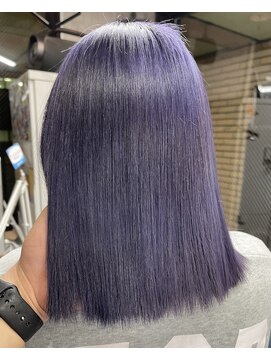 ラフ(LAFF) 【個性派ディープパープル】ブリーチ必須