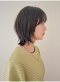 layer cut/kilto.富山/アッシュオリーブ/グレージュアッシュ