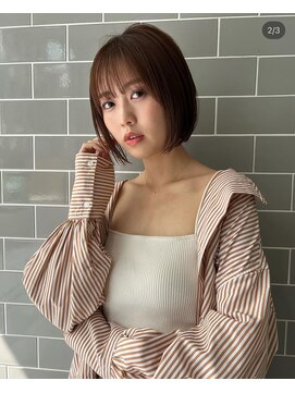クオン 伊勢崎(QUON.) ぷつっとボブ