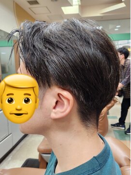 アポロカットステージ 相模大野店 アップバング/ツーブロックマッシュ<理容室>[メンズ/相模大野]