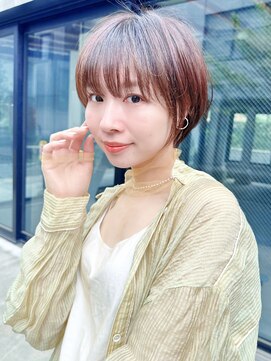 セイドット オモテサンドウ(Say. omotesando) say. 原田美千留　前髪ありショートボブ