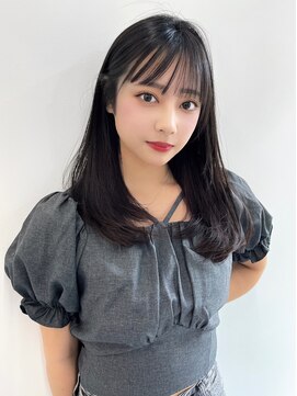 ロンドローズ 名古屋(Lond damaskRose) ブリーチ 学割 オリーブベージュ レイヤーカット リタッチ822