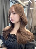 透明感ミルクティーベージュ×くびれヘア＊RINA
