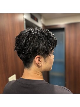 ヒロギンザ 浜松町店(HIRO GINZA) センターパートスパイラルパーマ