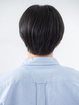 トニーアンドガイメン ホテル京阪仙台店(TONI&GUY MEN) 20代30代大人センターパート黒髪伸ばしかけショートd仙台