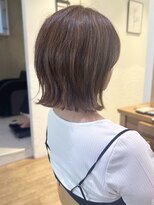 セイドット オモテサンドウ(Say. omotesando) say.黒髪ボブルフネビージュ小顔ワンレンくびれミディアムマロン