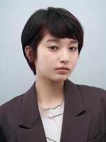 ヘアサロン ガリカ 表参道(hair salon Gallica) 【河原塚七海】お洒落な暗髪ハンサムショート
