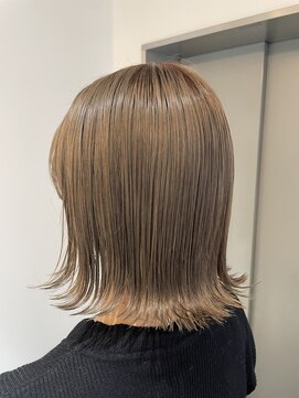 アヴァンスアンス 広島袋町店(AVANCE.ens) 髪質改善カラーとベージュ