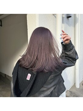 ブリンク(blink) ブリーチなしラベンダーグレージュ10トーンイルミナカラー