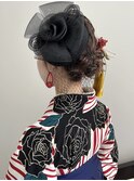 卒業式ヘアセット 着付け 袴セット