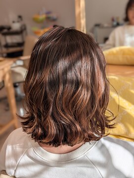 ヘアーズ 住吉店(HAIRZ) 《HAIRZ》林真紀　ボブレイヤ-ローライト