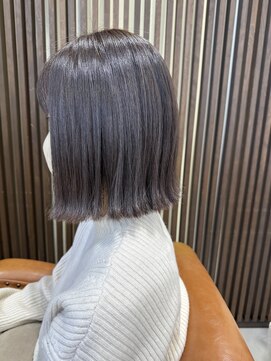 リュドール 一宮(Rue D'or) ワンレンボブ。