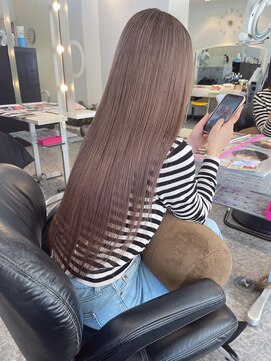 美容室 サワコ 国府店(SAWAKO) ミルクティーグレージュ