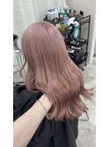 神戸三ノ宮ピンクベージュブリーチリタッチハイトーン