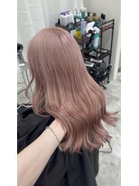 エトワール(ETOILE)&nbsp;神戸三ノ宮ピンクベージュブリーチリタッチハイトーン