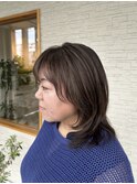 白髪ぼかしハイライト