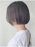 【morio原宿】軽めボブ　ミニボブ　軽め　あご上ボブ　前髪なし