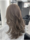 ブリーチなしダブルカラー☆ヘーゼルベージュ☆20代30代40代
