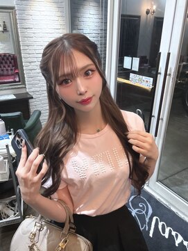 グラス 春吉1号店(glass) カラー+羽エクステカラー+羽エクステ100本+エクステカット