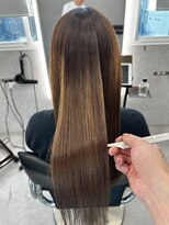 フリーラ 横浜(freera)&nbsp;髪質改善サラサラプレミアム大人ガーリー韓国ロングAライン横浜