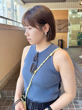 サロン シー(salon sea) salon sea奥村 あごラインボブ２