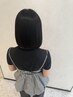 [ダメージ対策]カット＋髪質改善縮毛矯正￥19000→￥18000
