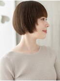 □ワイドバング美髪小顔刈り上げショートボブ416上尾30代40代