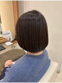 内巻きボブ