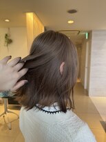 フェイス 大船(FACE)&nbsp;ダブルカラー ミルクティーベージュ /コノミ.大船