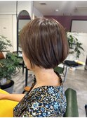 美髪イメチェンショートカット＊透明感（大人女性）