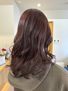 パラゴ(PARAGO.) ブリーチなしカシスラカラー♪