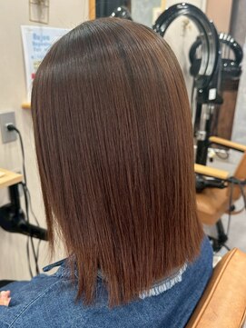 【六甲道 / 灘 / 山田】縮毛矯正×髪質改善×切りっぱなし