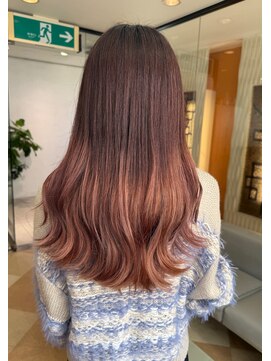 レクタ(recta) ナチュラル グラデーション ロングヘア