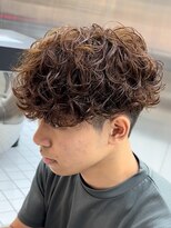 フィフスパーク(fifth PARK)&nbsp;渋谷プードルパーママッシュ波巻きスパイラルウルフ刈り上げ10代