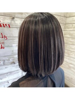 プログレス つくば店(PROGRESS by ヂェムクローバーヘアー)の写真/【脱白髪染めカラーも大人気◎】髪へのダメージを最小限に抑えて艶髪に♪白髪ぼかし♪ハイライト白髪染め♪