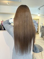 ミョンシル&nbsp;ブリーチなしダブルカラーミルクティー
