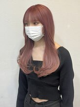 施術後まで考えたケア提案で《＊綺麗が続く＊》アプローチ【ブリーチ/ダブルカラー】