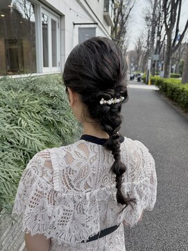 ビュートリアム 広尾(BEAUTRIUM) 結婚式ヘア ヘアセット
